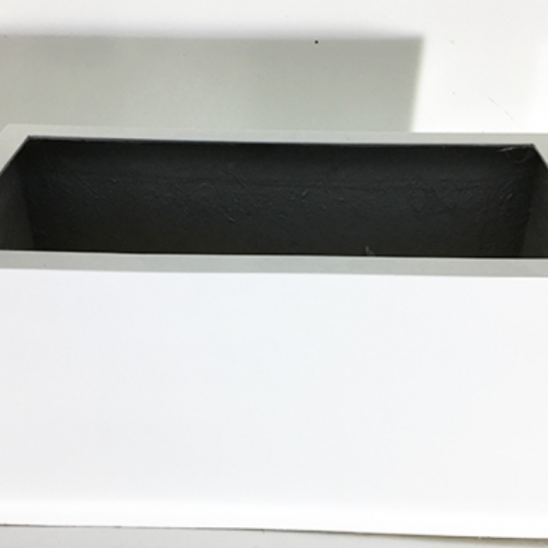 Chậu Chữ Nhật trắng (68*25*18)