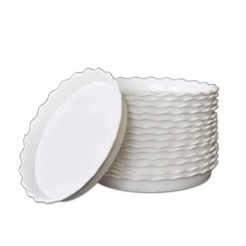 Đĩa tròn viền lót chậu trồng cây