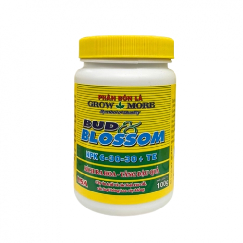 Phân bón lá Growmore Bud Blossom 6-30-30 + TE - 100g