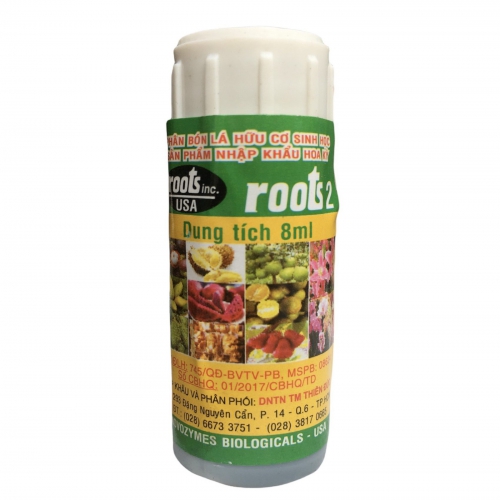 Phân bón lá cao cấp Hoa Kỳ Roots 2 - Chai 8cc