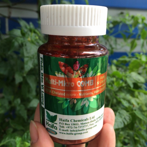 Phân bón lá Haifa Multi-Micro Comb dạng viên - Lọ 50 viên