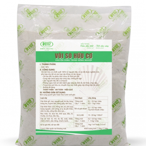 Vôi sò hữu cơ Điền Trang