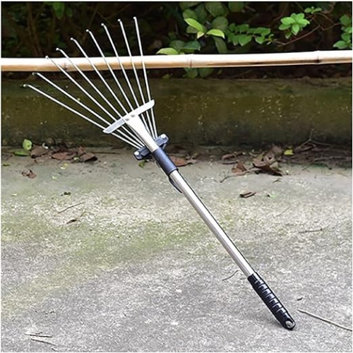 Cào thép 9 răng cào rác - lá