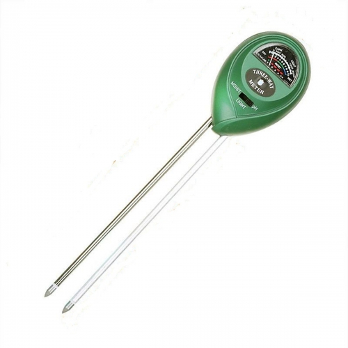 Dụng cụ đo đất 3 trong 1 (ph, độ ẩm, ánh sáng)