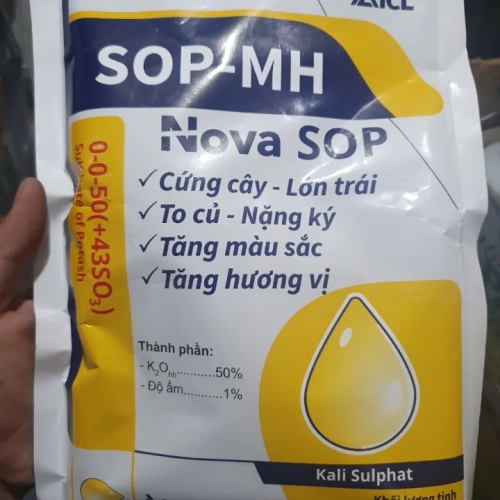 Phân bón Nova SOP 0-0-50 + 43 SO3 - 1kg