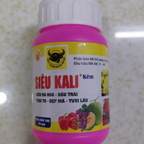 Phân bón lá Đầu Trâu siêu kali + kẽm