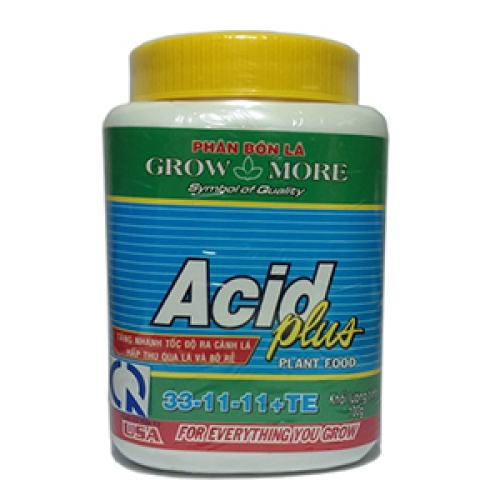 Phân bón lá Growmore 33-11-11 + TE - Hũ 100g